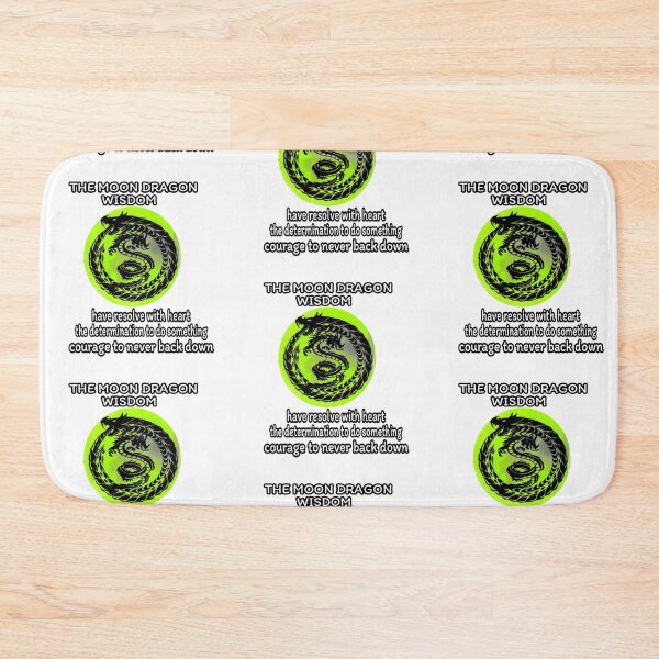 Item preview, THE MOON DRAGON WISDOM - UNIQUE GRAPHIC QUOTE DESIGN  designed and sold by RJ-LORD.