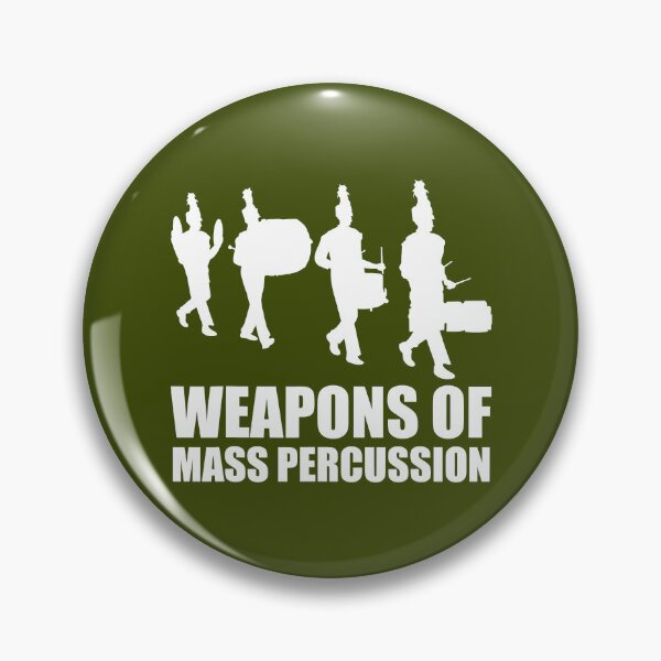 Artikelvorschau, Drumline Weapons of Mass Percussion Lustige Drum Line Band entworfen und verkauft von BremeKen.