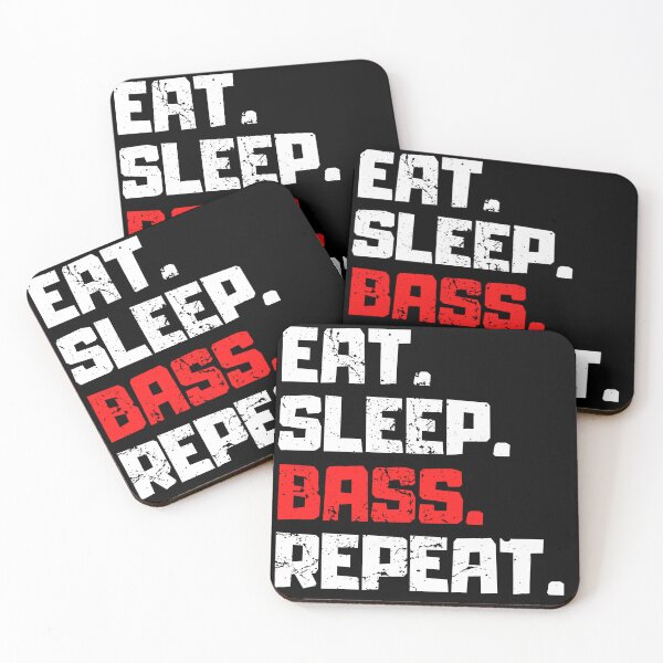 Item preview, Eat Sleep Bass Repeat designed and sold by PWD-Design.