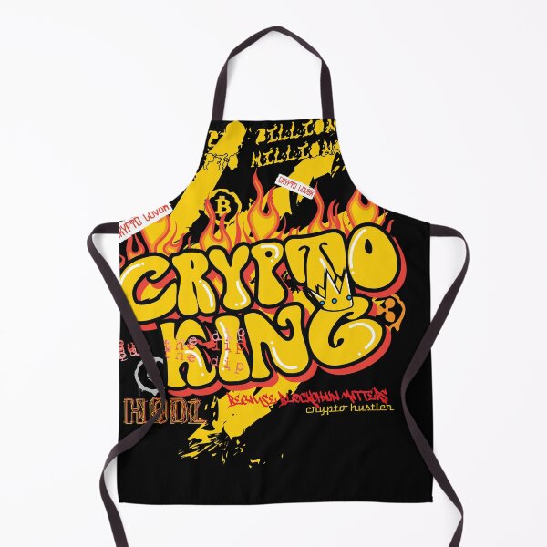Item preview, CRYPTO KING - Crypto king graffiti streetwear T-shirt design designed and sold by Slaystyle.