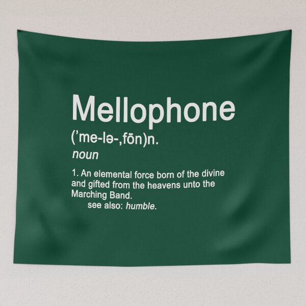 Item preview, Mellophone Definition Marching Band Music Musician  designed and sold by BremeKen.