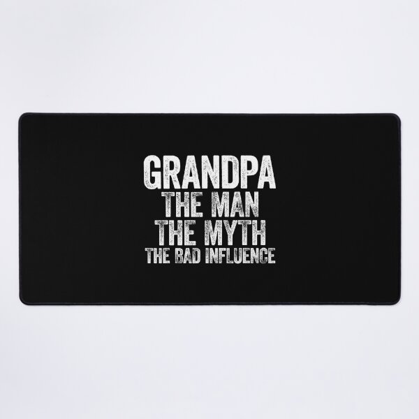 Item preview, Mens Grandpa The Man The Myth The Bad Influence designed and sold by BremeKen.
