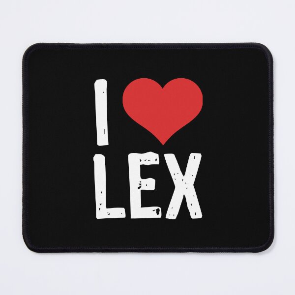 Item preview, I Love Lex designed and sold by The "I Love Everything" Shop.
