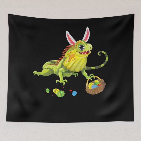 Artikelvorschau, Leguan mit Hasenohren & Ostern entworfen und verkauft von MaryTaylorShop.