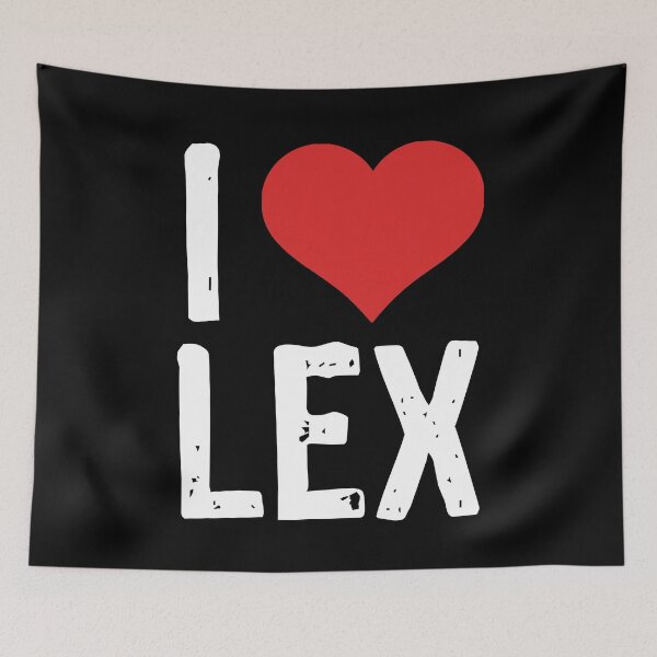 Item preview, I Love Lex designed and sold by The "I Love Everything" Shop.