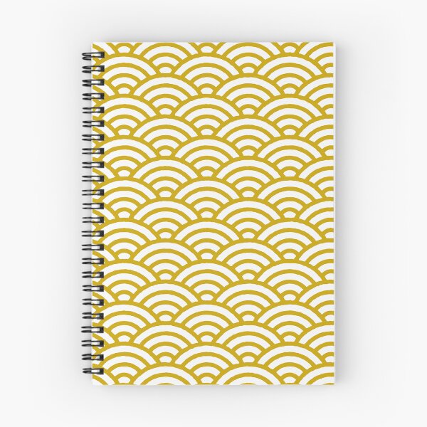 Item preview, Seigaiha - Japanese Traditional pattern Yellow designed and sold by MikazukiDesign.