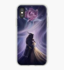 Vinilo o funda para iPhone La bella y la Bestia