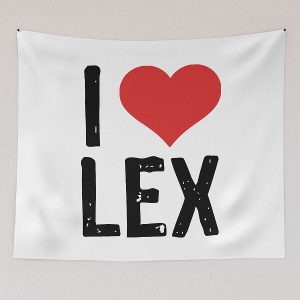 Item preview, I Love Lex designed and sold by The "I Love Everything" Shop.