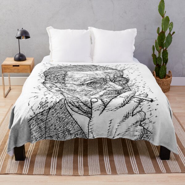 Item preview, JAMES JOYCE - ink portrait .2 designed and sold by lautir.