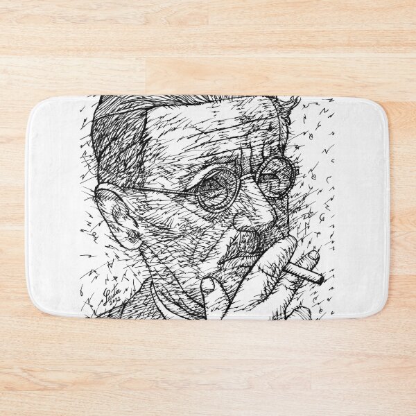 Item preview, JAMES JOYCE - ink portrait .2 designed and sold by lautir.
