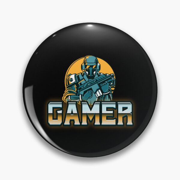 Item preview, Gamer with Retro Futuristic Soldier designed and sold by PRIVARSHU.