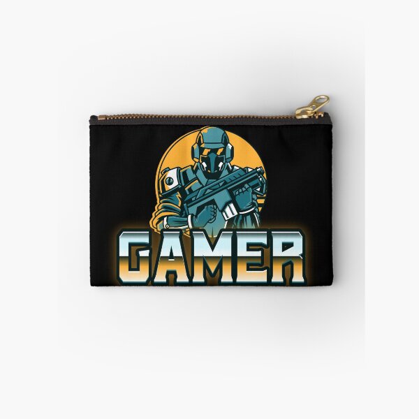 Item preview, Gamer with Retro Futuristic Soldier designed and sold by PRIVARSHU.