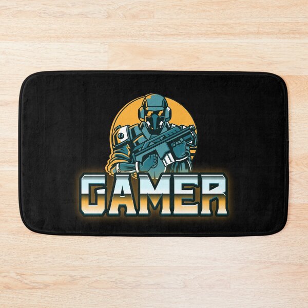 Item preview, Gamer with Retro Futuristic Soldier designed and sold by PRIVARSHU.