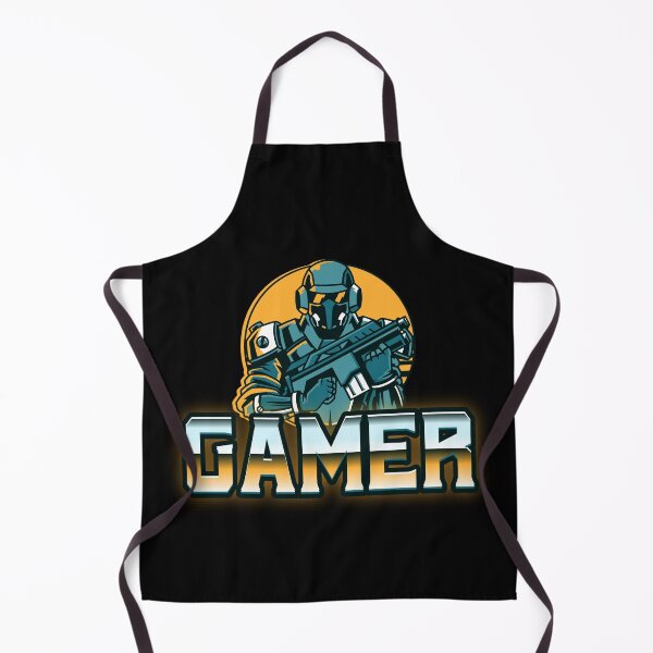 Item preview, Gamer with Retro Futuristic Soldier designed and sold by PRIVARSHU.