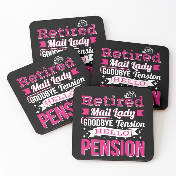 Item preview, Retired Postal Worker Bye Tension Hello Pension designed and sold by JonesDalit.