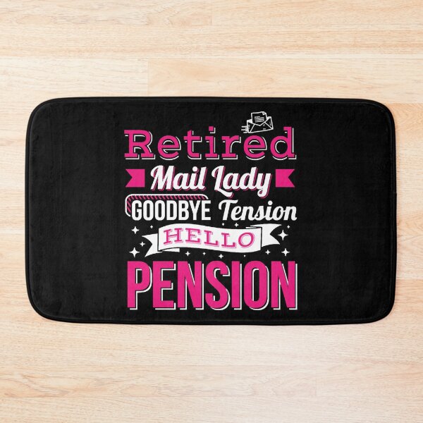 Item preview, Retired Postal Worker Bye Tension Hello Pension designed and sold by JonesDalit.