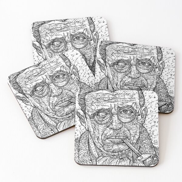 Item preview, SARTRE ink portrait .1 designed and sold by lautir.