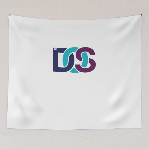 Item preview, Vintage Microsoft MS-DOS logo Classic T-Shirt designed and sold by JustiNoldner.