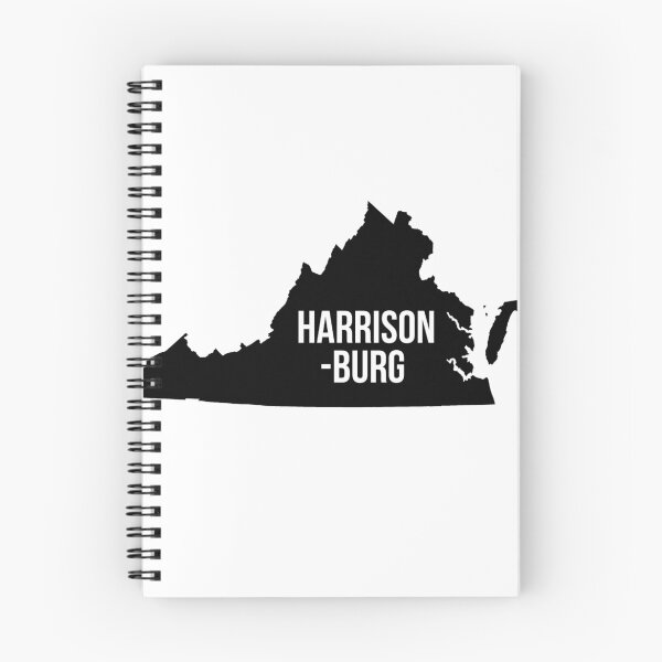 Item preview, Harrisonburg, Virginia State Silhouette designed and sold by CartoCreative.