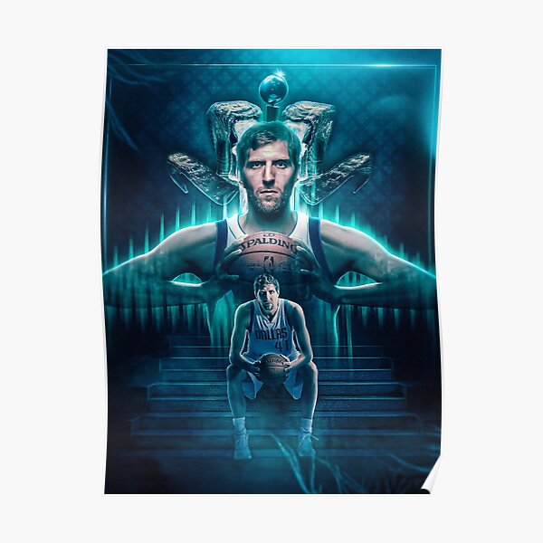 Dirk Nowitzki 41 Basketball Poster