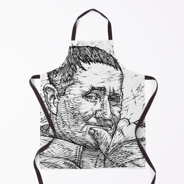 Item preview, BERTOLT BRECHT ink portrait .1 designed and sold by lautir.