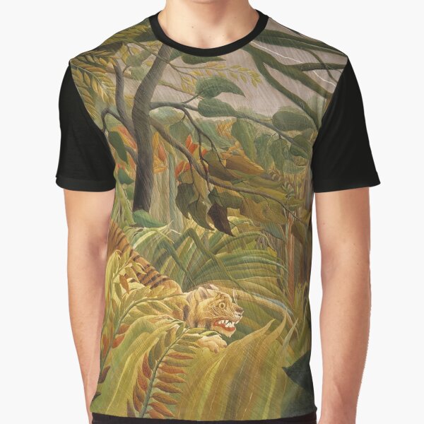 Item preview, Henri Rousseau - Tiger in a Tropical Storm 1891  designed and sold by billythekidtees.