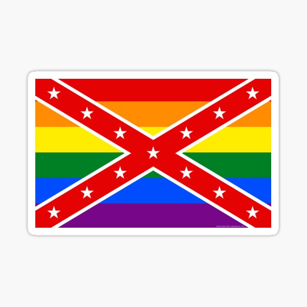 confederate gay pride flag cousin wranglers