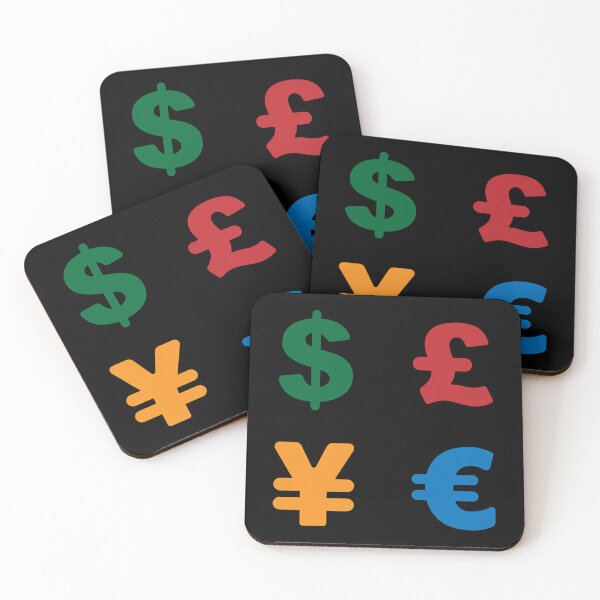 Item preview, Dollar, pound, yen, euro  Currency symbol designed and sold by InsuKeef.