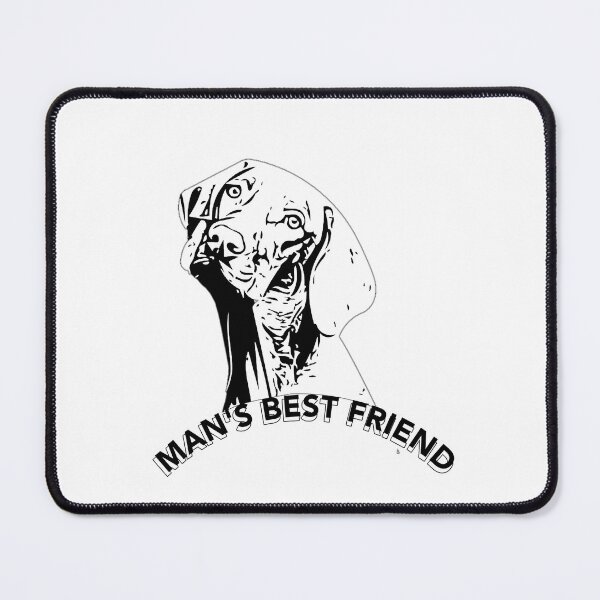 Item preview, Man's Best Friend black and white design designed and sold by SirErnZ.
