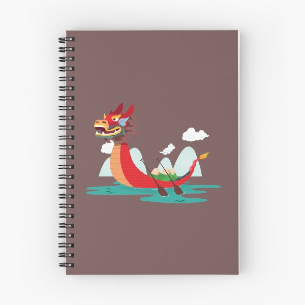Item preview, Dragon Boat Dragon Boat China mountains river designed and sold by InsuKeef.