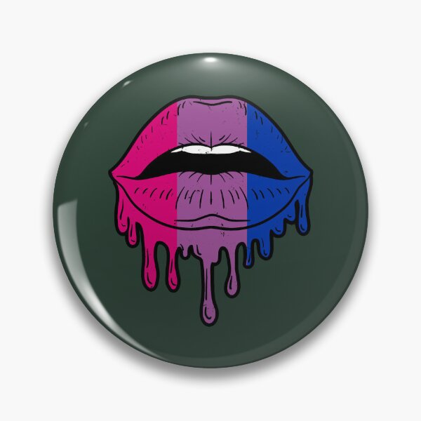 Item preview, Dripping Bisexual Lips Bisexual Pride designed and sold by InsuKeef.