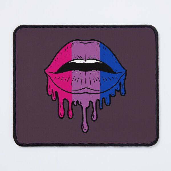 Item preview, Dripping Bisexual Lips Bisexual Pride designed and sold by InsuKeef.