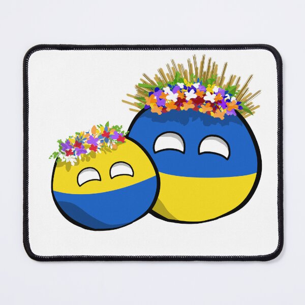 Item preview, Female Silesia Ukraine Countryballs designed and sold by silentrebel.