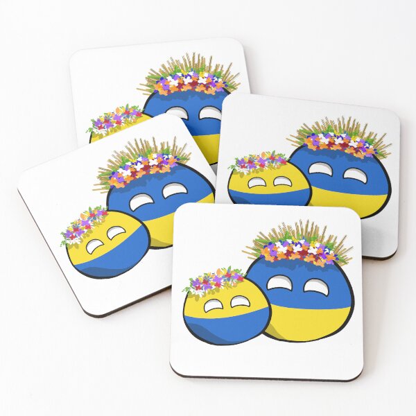 Item preview, Female Silesia Ukraine Countryballs designed and sold by silentrebel.