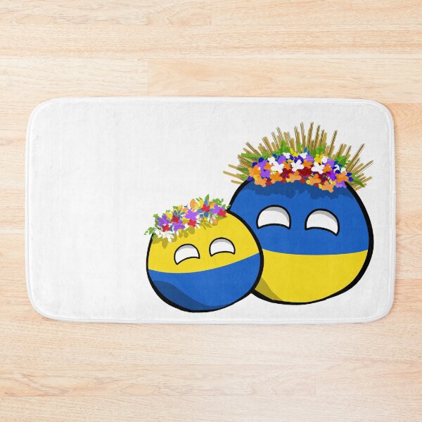 Item preview, Female Silesia Ukraine Countryballs designed and sold by silentrebel.