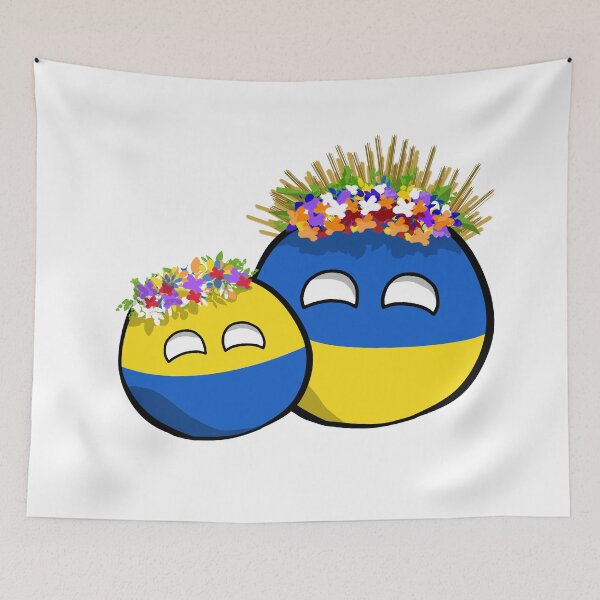 Item preview, Female Silesia Ukraine Countryballs designed and sold by silentrebel.