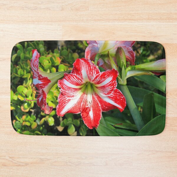 Item preview, Red & white liliums designed and sold by FranWest.