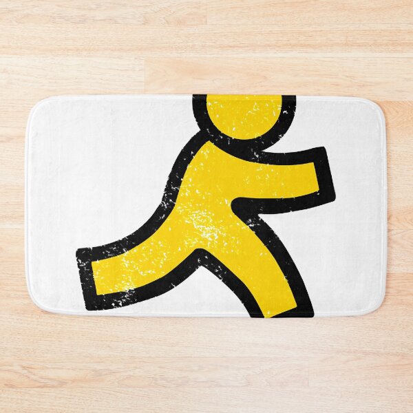 Item preview, AOL Instant Messenger Distressed Logo - Defunct Messaging App - Only 90s Kids Remember - AIM - Forev designed and sold by BethSmith13.