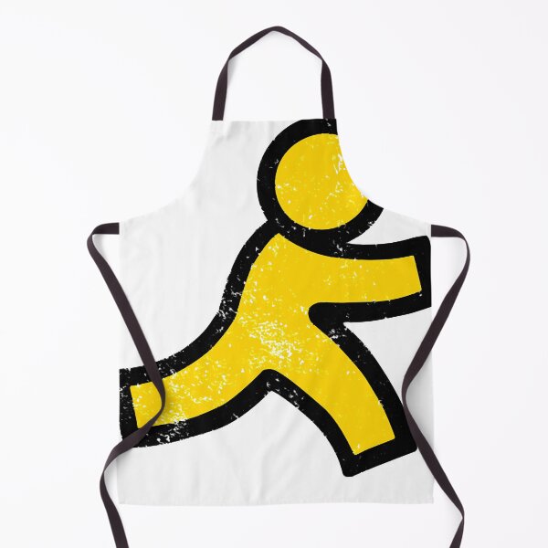 Item preview, AOL Instant Messenger Distressed Logo - Defunct Messaging App - Only 90s Kids Remember - AIM - Forev designed and sold by BethSmith13.