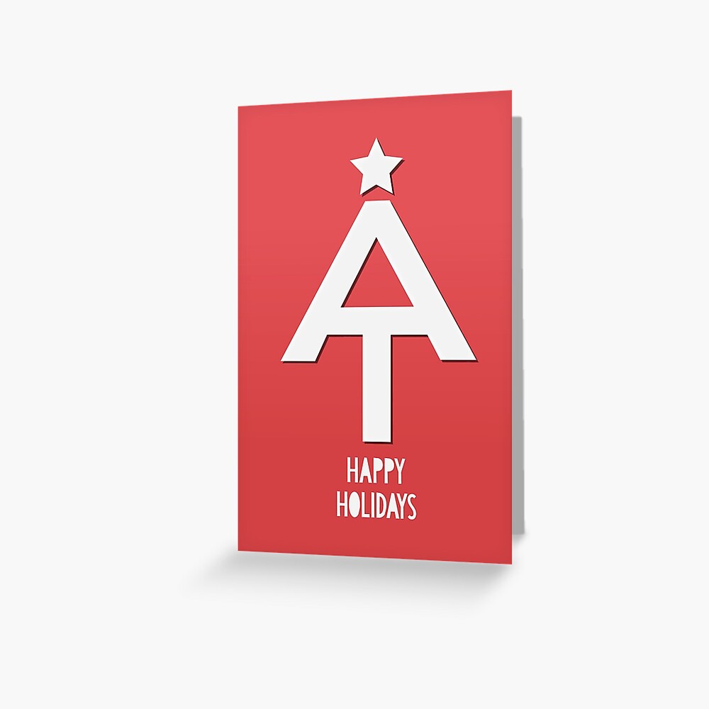 Appalachian Trail Holiday Greetings Greeting Card
