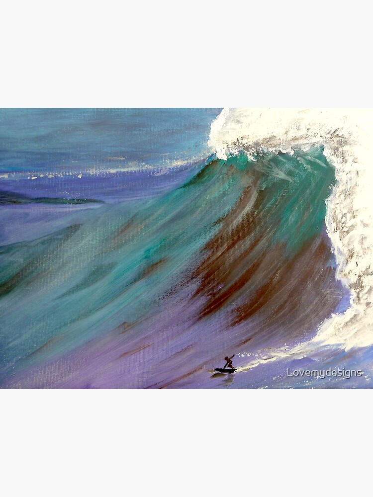 Surfer. Ocean wave by Lovemydesigns