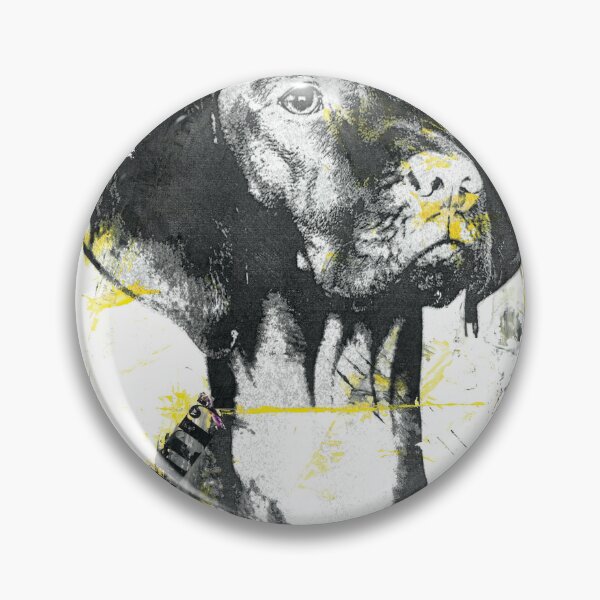 Item preview, Vizsla Dog Portrai designed and sold by click4collage.