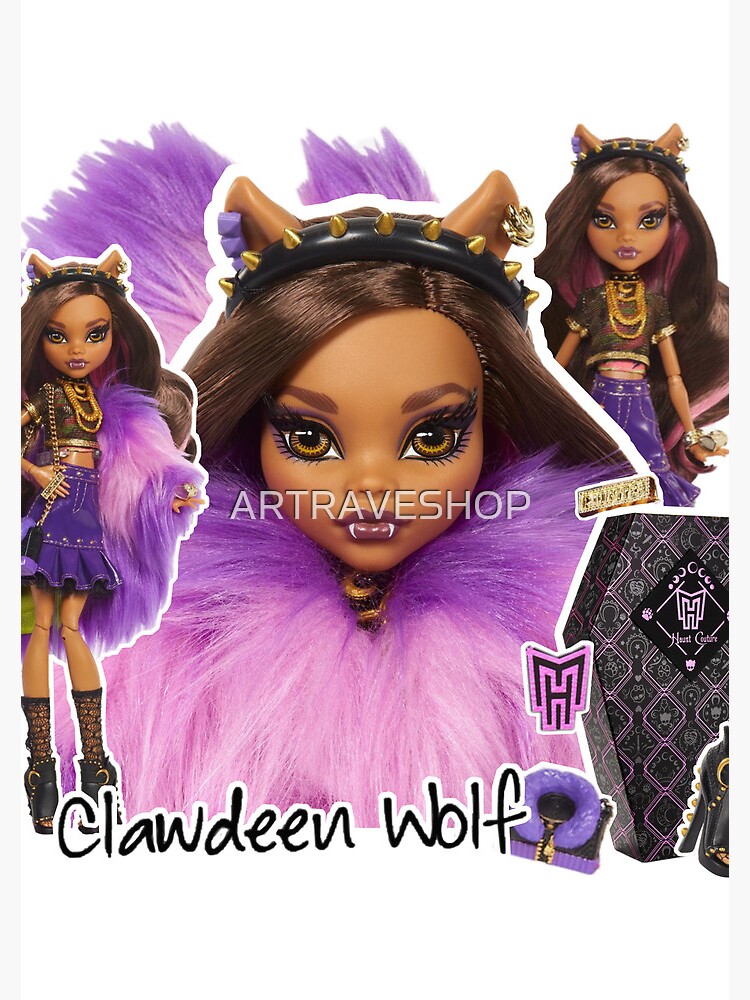 Monster High Haunt Couture Clawdeen Wolf Doll : : Toys