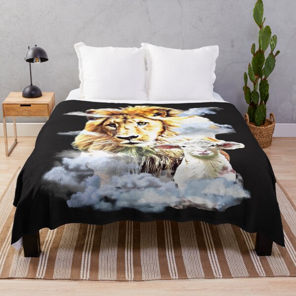 Item preview, Lion and Lamb Yeshua designed and sold by Tripp Art Studio.