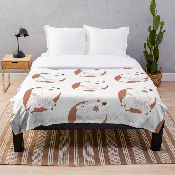 Artikelvorschau, Boho Lama Blätter Beige Terrakotta Orange entworfen und verkauft von AichaShopS.