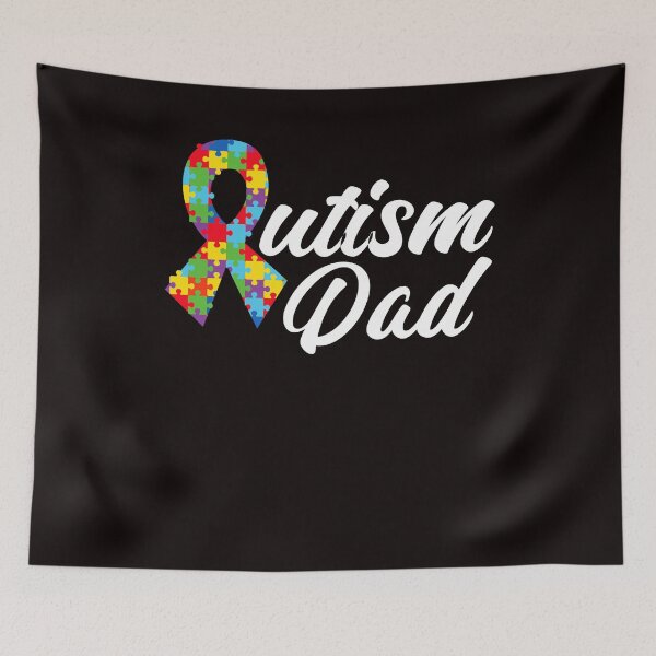 Item preview, Autism Dad Father Daddy Autistic Child Son Daughter Family designed and sold by TomGiantDesigns.
