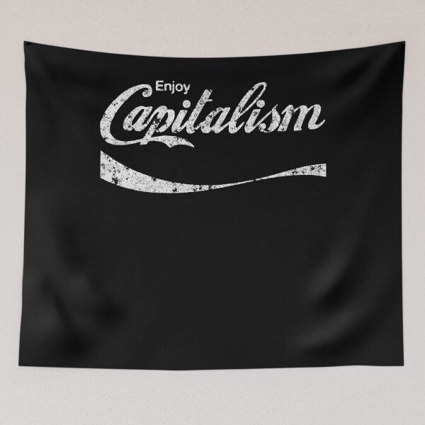 Item preview, Enjoy Capitalism (rusted version) Essential designed and sold by AllanJohnson1.