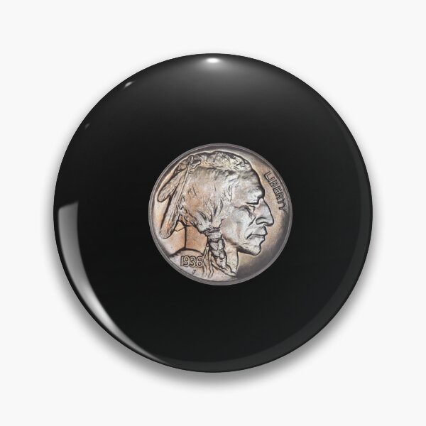 Item preview, Indian Head Nickel Sticker designed and sold by ElifKagba.