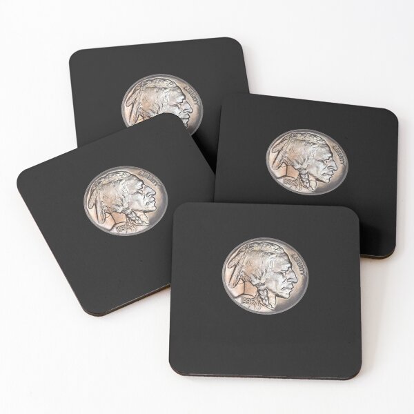 Item preview, Indian Head Nickel Sticker designed and sold by ElifKagba.