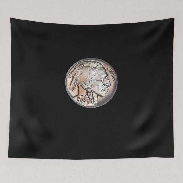 Item preview, Indian Head Nickel Sticker designed and sold by ElifKagba.